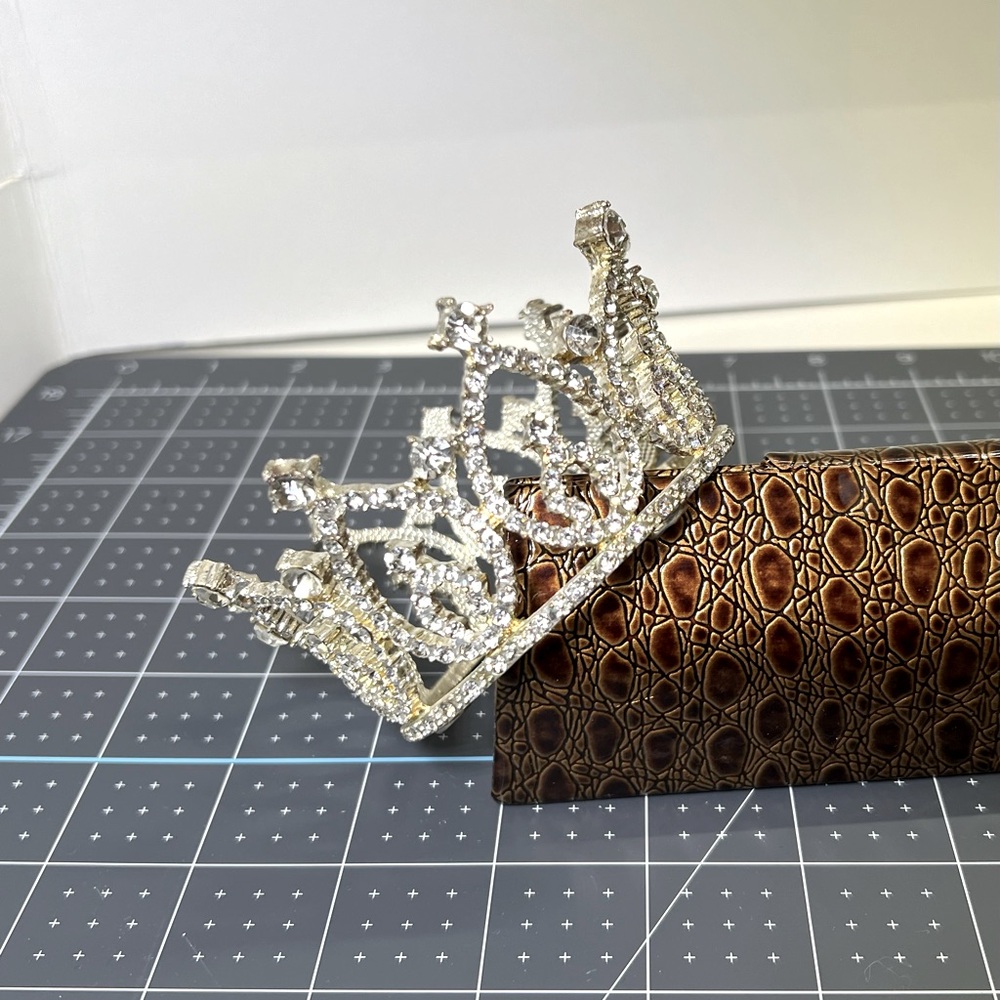 Silver Tiara 3.5” Bridgerton worthy